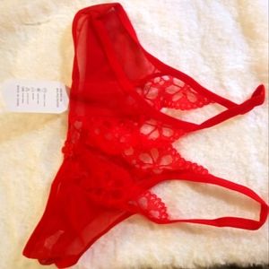 3 pc crotchless bikinis